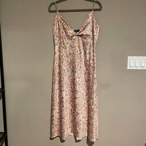 Dynamite Twist-Front Satin Cami Dress Size XL